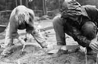 Utgrävning av 7000-årig boplats i Jordbro